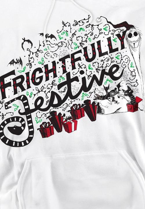 Image du produit The Nightmare Before Christmas - Sweat à capuche FRIGHTFULLY FESTIVE HOLIDAY - Homme (L)