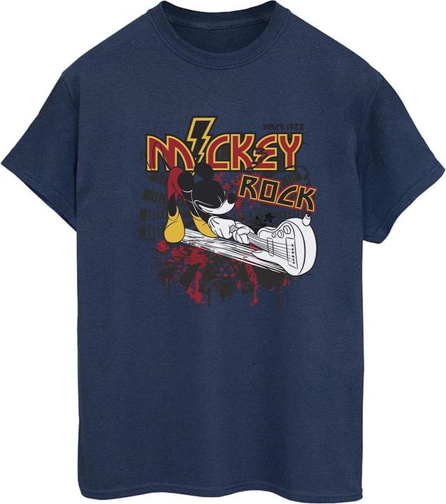 Disney Mickey Mouse Smash Guitar Rock TShirt (XL)