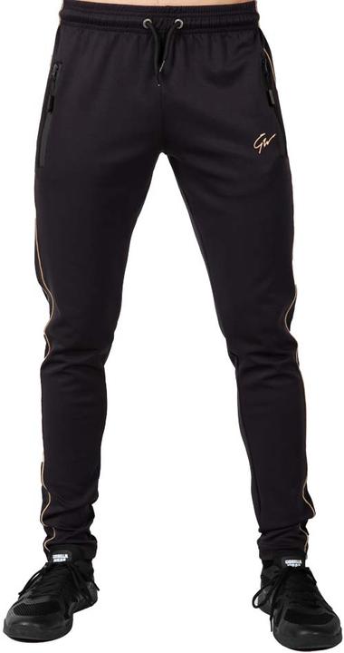 Gorilla Wear Wenden Track Pants Black/Gold (M)