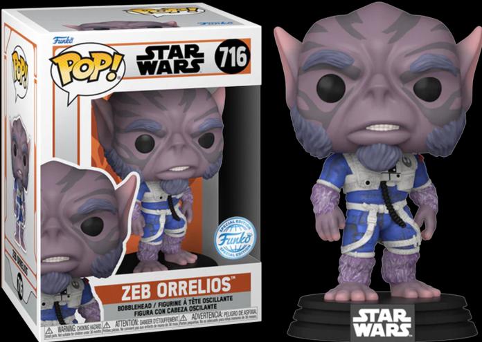 Image du produit Funko POP! Star Wars The Mandalorian - Zeb Orrelios Exclusive