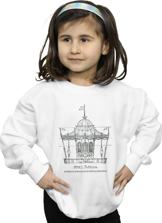 Image du produit Disney - Sweat MARY POPPINS CAROUSEL SKETCH - Fille (152, 158)