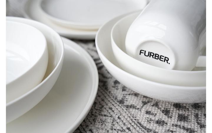 Immagine prodotto Furber Tazza 400 ml, 6 pezzi, bianca (400 ml, 6 x)