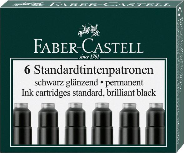 Immagine prodotto Faber-Castell Cartucce d'inchiostro standard (cartucce d'inchiostro, Nero)