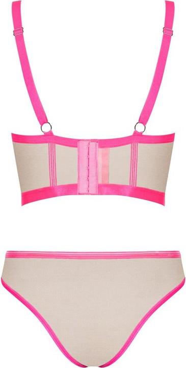 Produktbild Obsessive Nudelia 2-pcs set pink S/M (S/M)