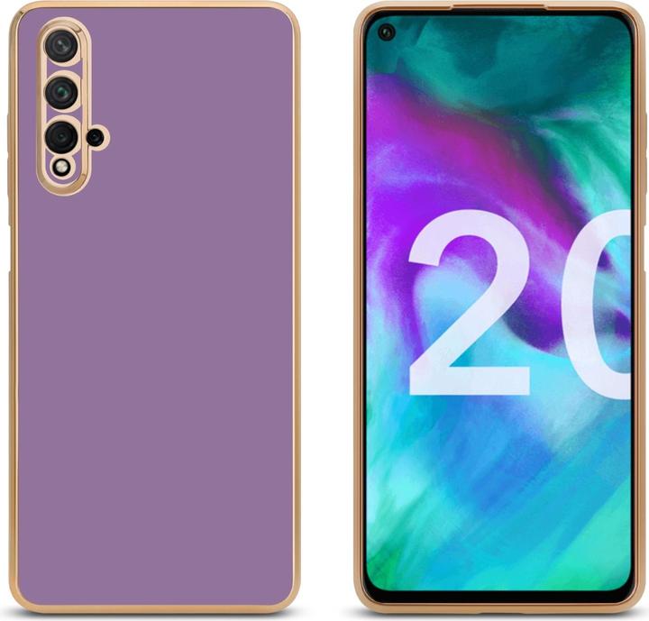 Actual product image Cadorabo Case for Honor 20 / 20S / Huawei NOVA 5T in TPU with camera protection LM130 Style (Huawei Nova 5T, TCL 20S, K20)