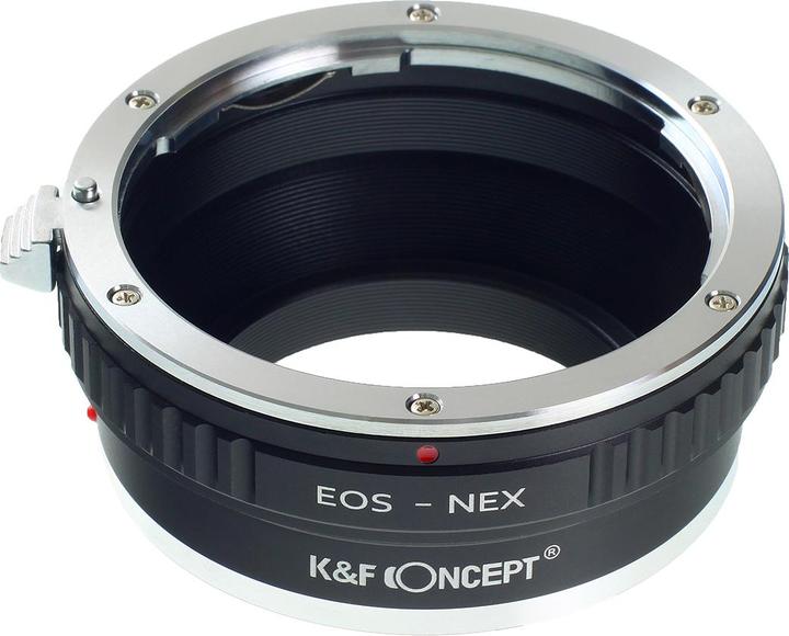 Produktbild K&F Concept High Precision Lens Adapter Mount, Copper, EOS-NEXII