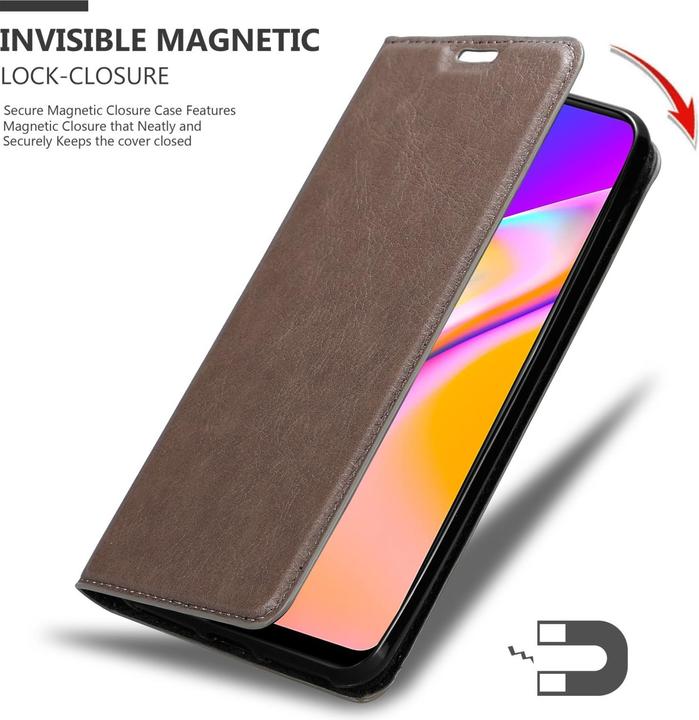Immagine prodotto Cadorabo Libro Invis. Coperchio magnetico (Oppo A94 5G)