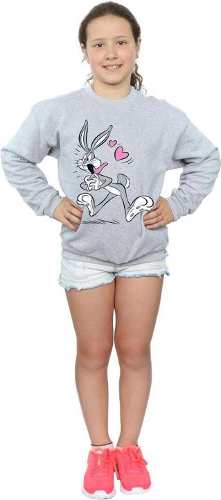 Actual product image Looney Tunes Girls Bugs Bunny In Love Sweatshirt (152, 158)