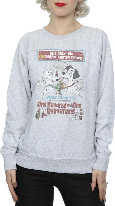 Produktbild 101 Dalmatians Retro Poster Sweatshirt (L)