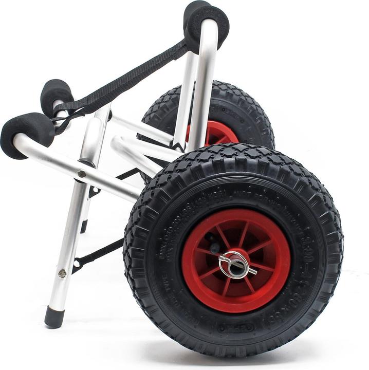 Actual product image Wiltec Kayak Canoe trolley cart carrier aluminium folding max 68kg (1 pers.)