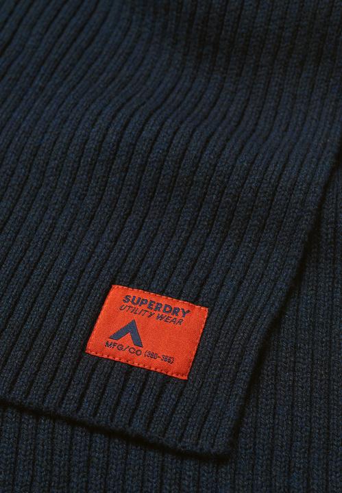Actual product image Superdry children's knitted scarf workwear
