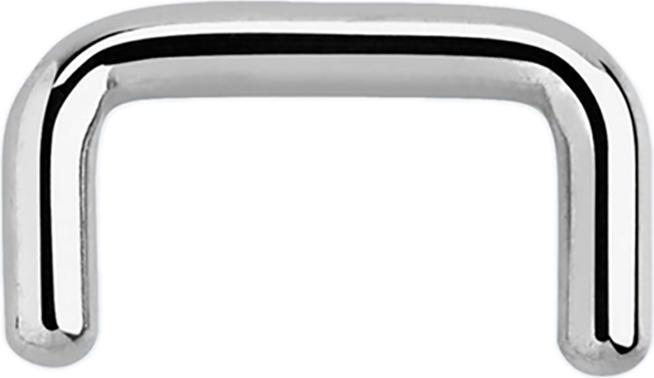 Immagine prodotto Star Piercing Anello per setto U argento (senza ottone, Acciaio chirurgico 316L)