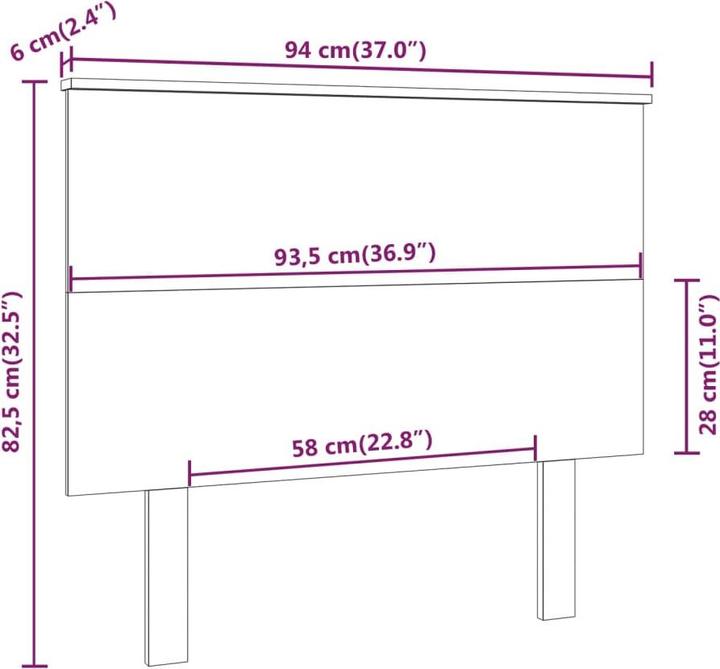 Immagine prodotto VidaXL Farkas (94 x 6 x 82,5 cm)