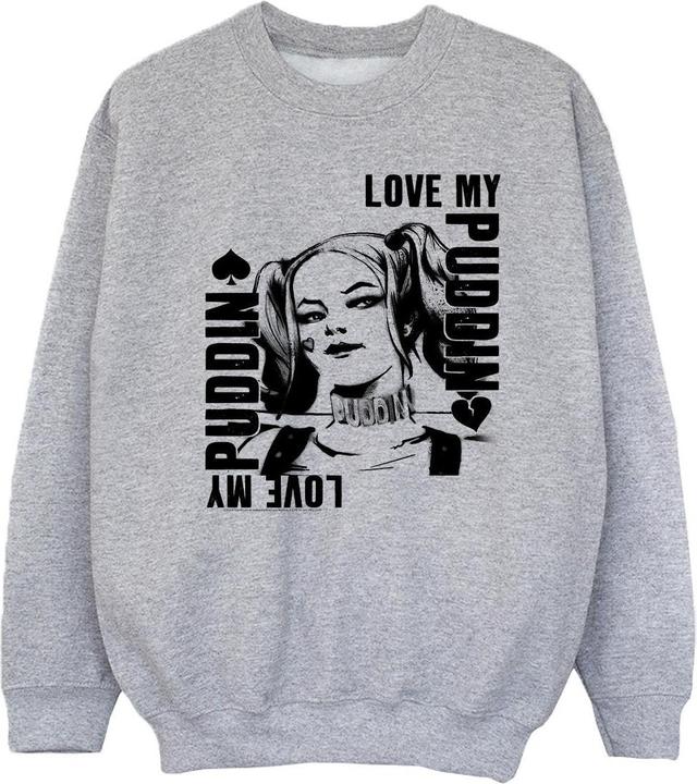 Image du produit - Sweat SUICIDE SQUAD HARLEY LOVE PUDDIN - Fille (152, 158)