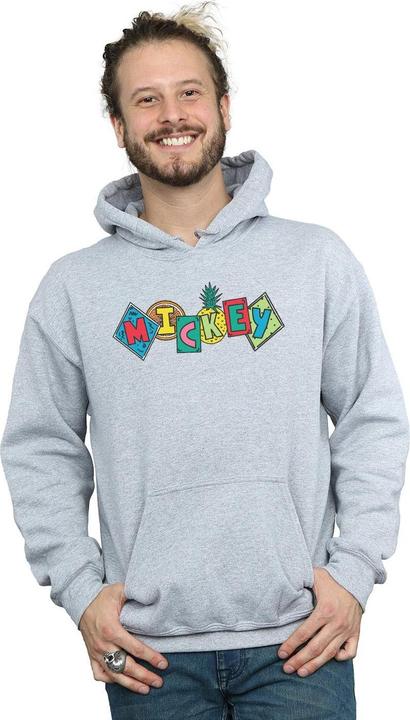 Image du produit Disney - Sweat à capuche MICKEY MOUSE FRUIT BLOCKS - Homme (L)