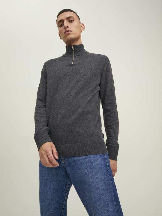 Actual product image Jack & Jones Half Zipper Knit Sweater (M)