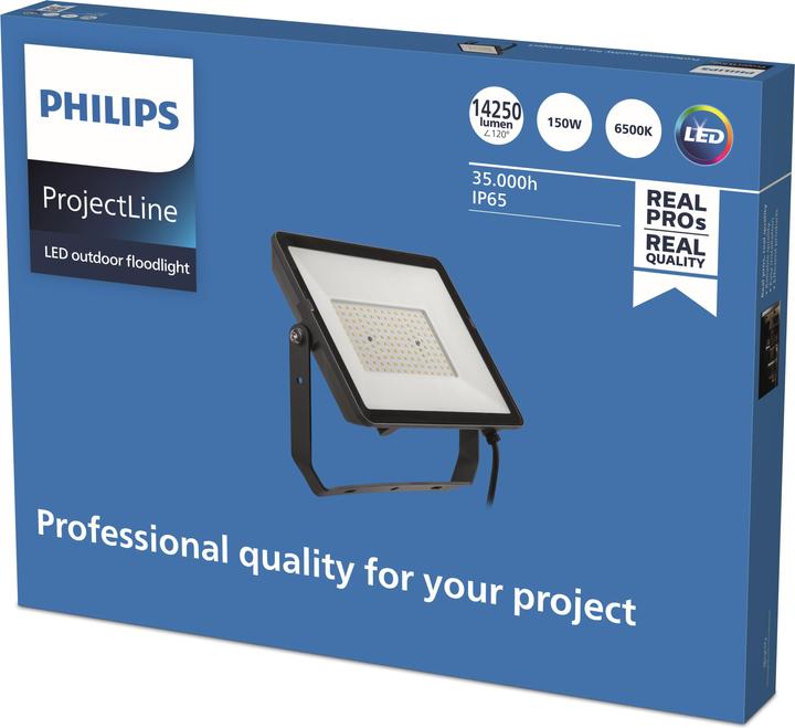 Actual product image Philips ProjectLine 8719514954632 LED Floodlight 150 W Cold White (14.25 lm, IP65)