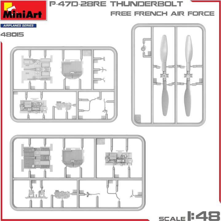 Actual product image Miniart MIN48015 Scale Model kit, Unpainted