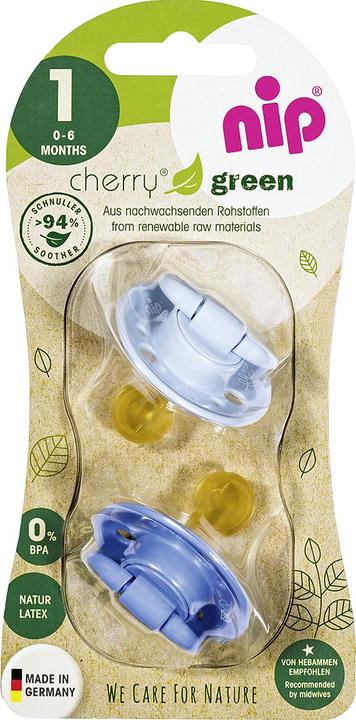 NIP Cherry Green (2 x, from birth, up to 6 M.)