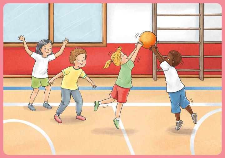 Produktbild Unser Tag in der Schule (Deutsch, Swana Seggewiss, Nadine Bougie, 2024)