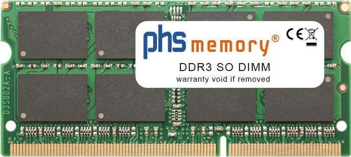 Immagine prodotto PHS-memory 8GB di memoria RAM per HP ENVY x360 15-bp007ng DDR3 SO DIMM 1600MHz (HP ENVY x360 15-bp007ng, 1 x 8GB)