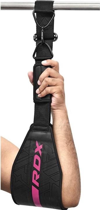 Actual product image Rdx Gym Abs Strap F6 Matte Pink