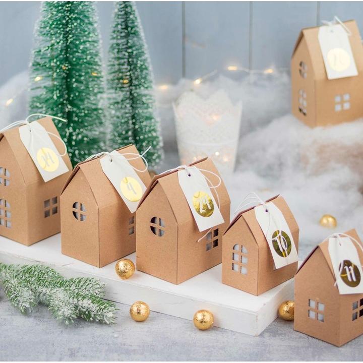 Produktbild Papierdrachen Weihnachtsdorf