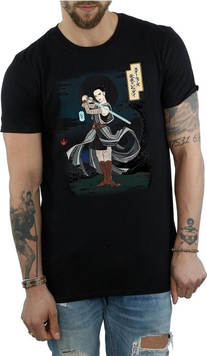 Produktbild Star Wars The Last Jedi Japanese Rey TShirt (XXL)