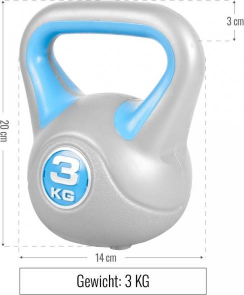 Produktbild Gorilla Sports Kettlebell Stylish (1 x 12 kg, 1 x 16 kg, 1 x 6 kg, 1 x 14 kg, 1 x 10 kg, 1 x 18 kg, 1 x 8 kg, 1 x 20 kg, 1 x 3 kg, 1 x 4 kg)