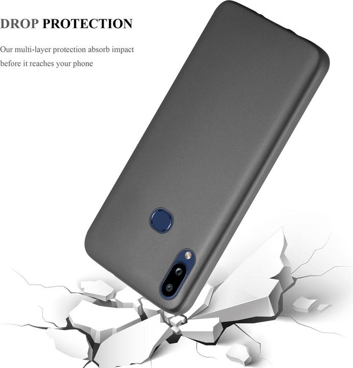 Productafbeelding Cadorabo TPU Matte Metallic hoes (Samsung Galaxy A10s, Samsung Galaxy M01s)