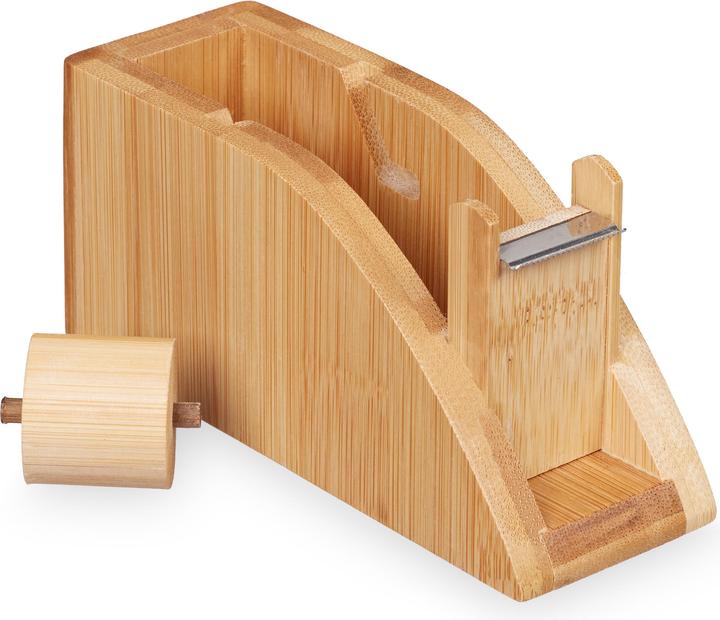 Image du produit Relaxdays Distributeur adhésif, bambou