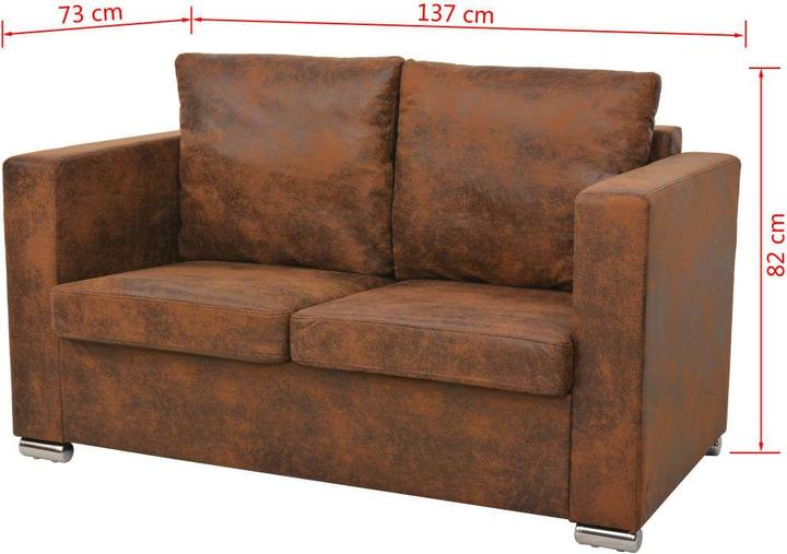 Actual product image VidaXL Marvella (2 person sofa)