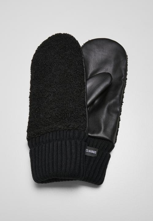 Image du produit Urban Classics Sherpa Imitation Leather Gloves (S, M)