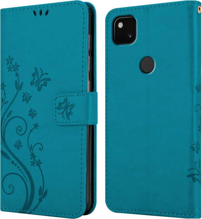 Immagine prodotto Cadorabo Custodia per Google PIXEL 4A Flower Book (Google Pixel 4a)