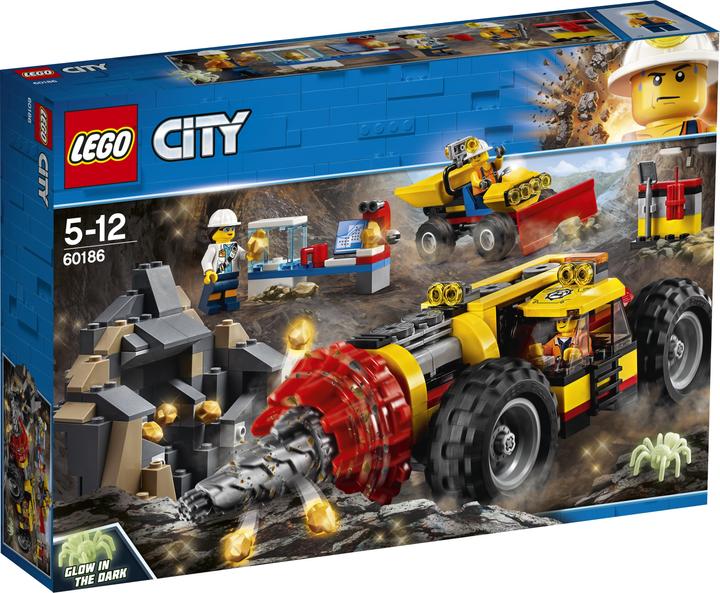 Actual product image LEGO Heavy drilling equipment for mining (60186, LEGO City)