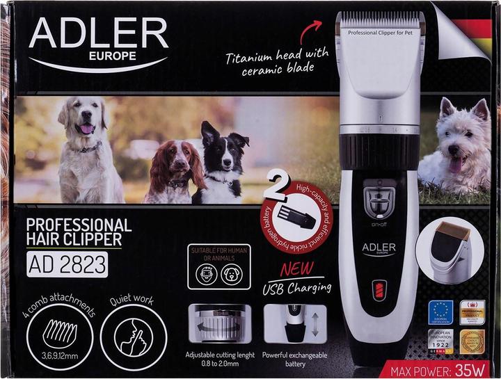 Actual product image Adler AD 2823 pet clipper