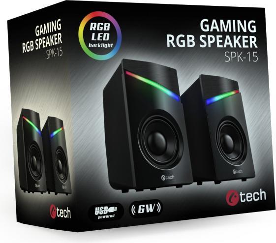 Actual product image C-Tech Repro -15, 2.0, RGB, Äerné