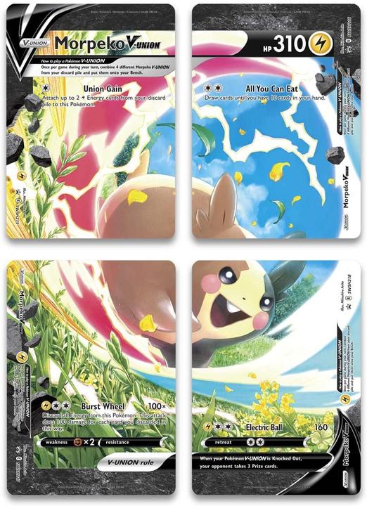 Actual product image Pokémon Pokemon TCG Morpeko V-Union Special Collection (English, Box Set & Collection)