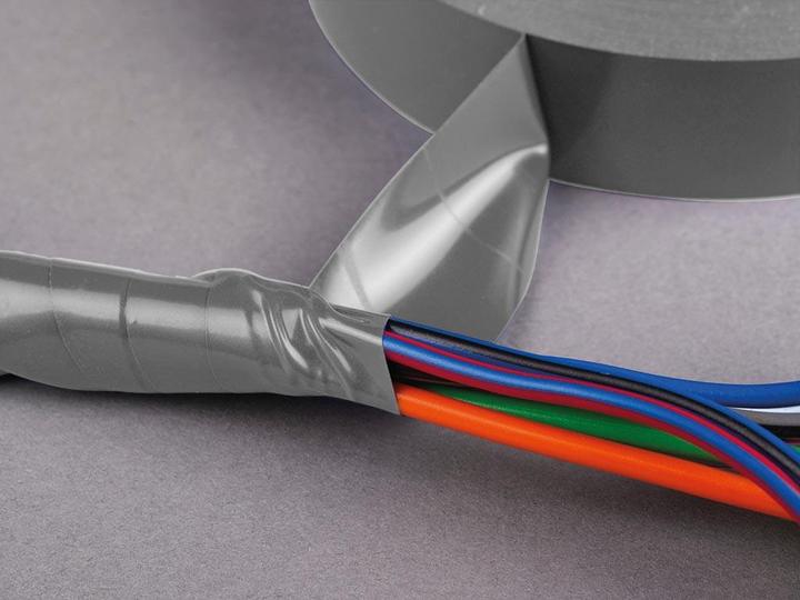 Actual product image Nitto INSULATING TAPE - GREY - 19 mm x 20 m (19 mm)