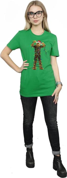 Produktbild Star Wars Chewbacca Christmas Lights TShirt (XXL)
