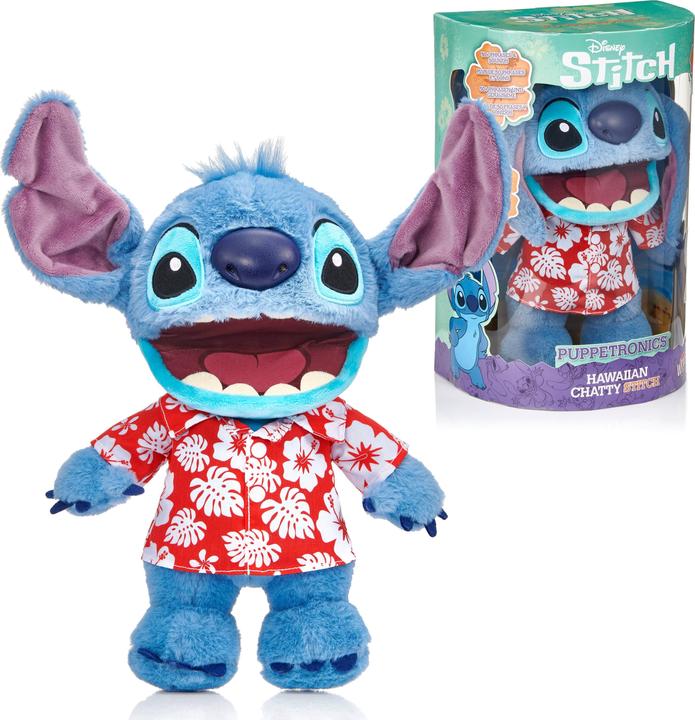 Actual product image Disney STITCH Real FX Hawaiian Stitch Puppet