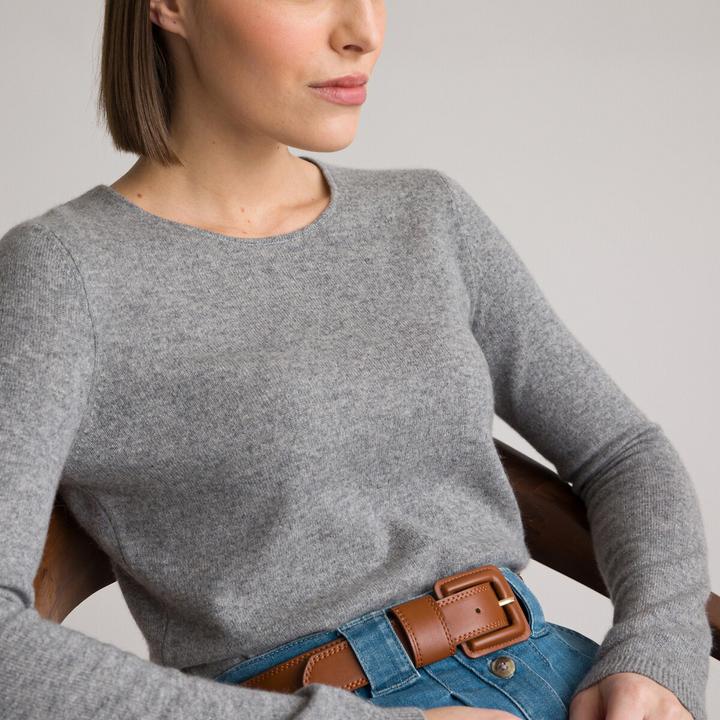 Immagine prodotto Anne Weyburn Maglia a girocollo in puro cashmere (48, 50)