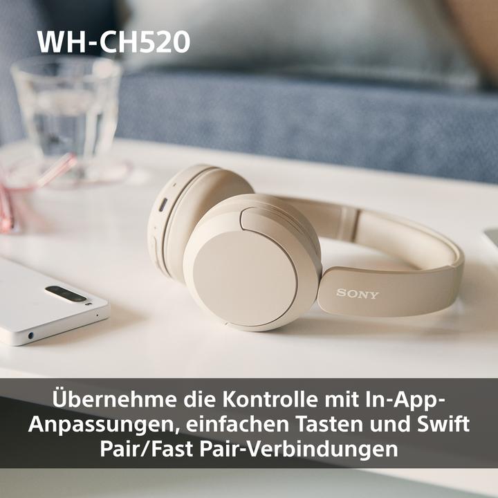 Actual product image Sony WH-CH520 (No noise cancelling, 50 h, Wireless)