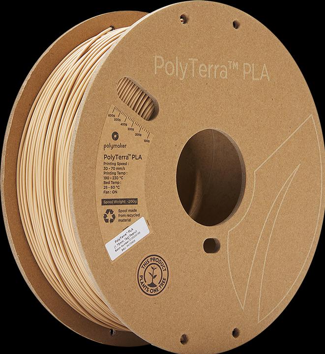 Image du produit Polymaker Polyterra (PLA, 1.75 mm, 1000 g, Marron)
