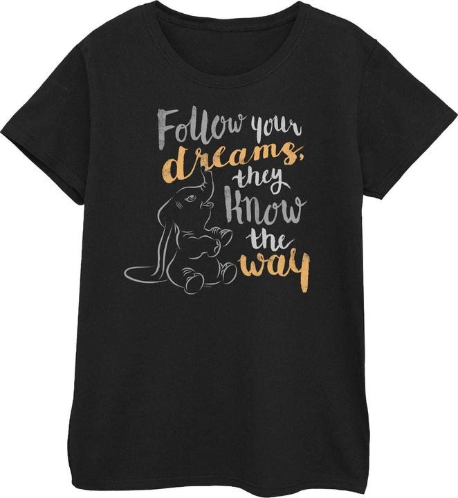 Immagine prodotto Disney Dumbo Follow Your Dream Maglietta Donna (S)