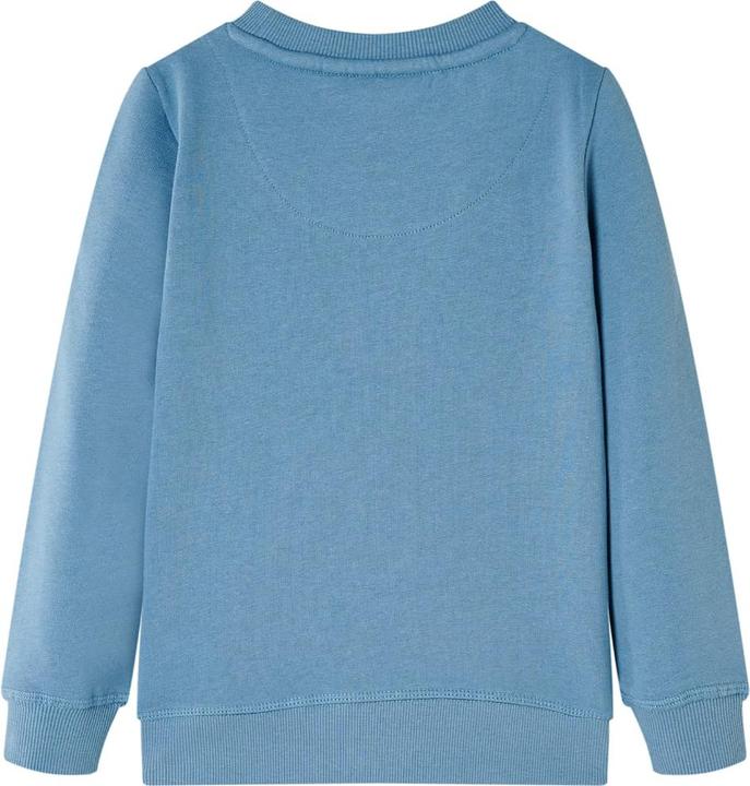 Immagine prodotto VidaXL Felpa da bambino blu medio 104,Materiale: 92% cotone. 8 (104)