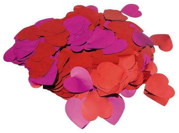 Actual product image Rico Design Scatter decoration hearts 50 g, red/pink