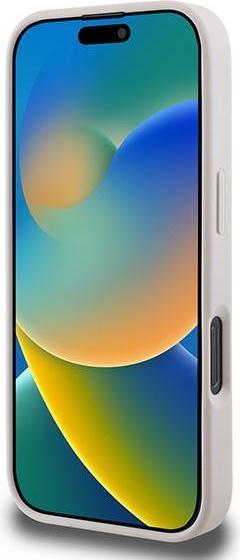 Immagine prodotto Guess GUHMP16LPSAPSMEP iPhone 16 Pro różowy/rosa HC MagSafe Safiano Peony Classic Logo (Apple iPhone 16 Pro)