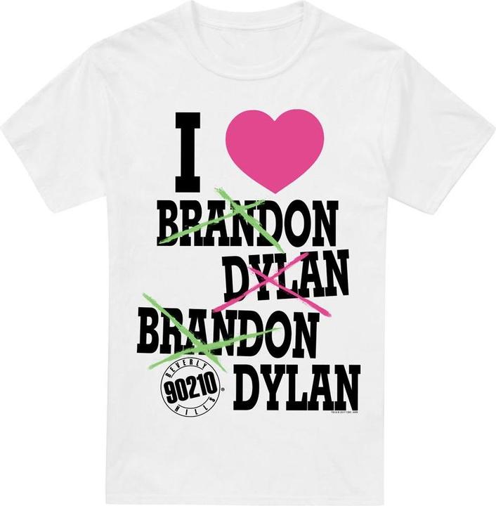 Actual product image 90210 Mens I Heart T-Shirt (XL)
