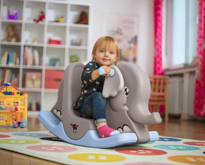 Actual product image BIG Rocking elephant